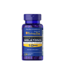 Puritan s Pride Melatonin 10 mg - Alvás Támogató Vitamin (120 Kapszula) vitamin és táplálékkiegészítő