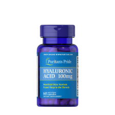 Puritan s Pride Puritan&#039;s Pride Hyaluronic Acid 100 mg - Hialuronsav (60 Kapszula) vitamin és táplálékkiegészítő