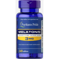 Puritan's Pride Puritan's Pride Melatonin 3mg - 240 tabletta vitamin és táplálékkiegészítő