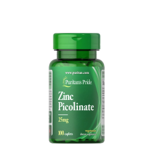 Puritan s Pride Zinc Picolinate 25 mg - Cink (100 Kapszula) vitamin és táplálékkiegészítő