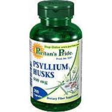 Puritans Pride Psyllium Husks 500 mg 200db vitamin és táplálékkiegészítő
