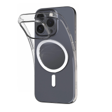 Puro 03 MagSafe szilikon tok iPhone 16 Pro Max - átlátszó tok és táska