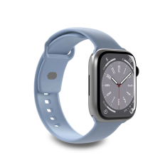Puro Icon csereszíj Apple Watch 42 / 44 / 45 / 49 mm - világoskék okosóra kellék