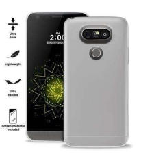 Puro Ultra Slim 0.3mm LG G5 fólia + átlátszó tok mobiltelefon kellék