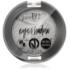puroBIO Cosmetics Compact Eyeshadows szemhéjfesték árnyalat 23 Silver 2,5 g szemhéjpúder