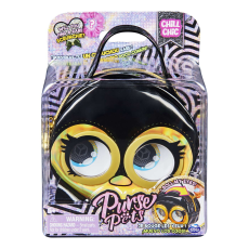 Purse Pets PÉNZTÁRCA PETS FEKETE MIKRO PINGVIN ERSZÉNY