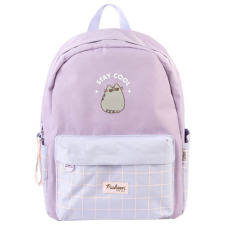 Pusheen cicás hátizsák, 42x29x20cm, Moments, lila iskolatáska