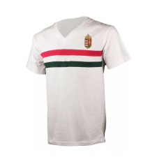 Puskás póló gyerek RETRO címeres fehér gyerek póló