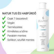 Puurest Illatmentes Natúr Tusfürdő 250ml tusfürdők