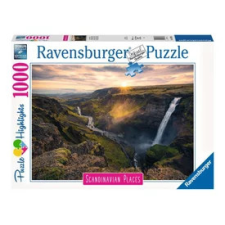  Puzzle 1000 db - Haifoss vízesés, Írország puzzle, kirakós