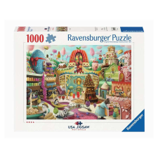  Puzzle 1000 db - Tündéri utcák (12254) puzzle, kirakós