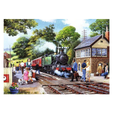  Puzzle 1000 db - Vidéki állomás (14793) puzzle, kirakós