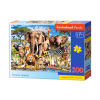 Puzzle 200 db. Szavanna állatai