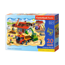  Puzzle 20 db. MAX Ház építés alatt puzzle, kirakós