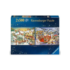  Puzzle 2x500 db - Karácsonyi kollekció no1 puzzle, kirakós
