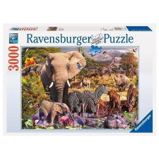  Puzzle 3000 db - Afrikai állatvilág (35266) puzzle, kirakós
