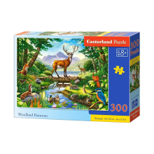  Puzzle 300 darab Woodland Harmony puzzle, kirakós