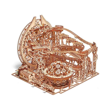 Puzzle 3D elektromos, Galaxy Marble Run, WT, lemn, 678 piese puzzle, kirakós
