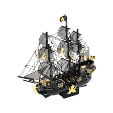 Puzzle 3D, Fém, Piececool, Nava Black Pearl, 307 piese puzzle, kirakós
