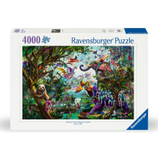  Puzzle 4000 db - Trópusi sárkányok puzzle, kirakós