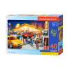 Puzzle 40 darabos MAXI benzinkút