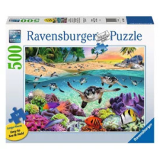  Puzzle 500 db - Bébi teknősök puzzle, kirakós