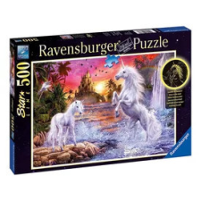  Puzzle 500 db - Egyszarvúak a folyónál puzzle, kirakós