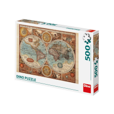  Puzzle 500 db - Világtérkép 1626-ból 502307 puzzle, kirakós