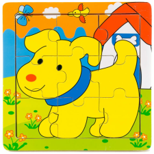 Puzzle 9 db-os (kutyás) puzzle, kirakós