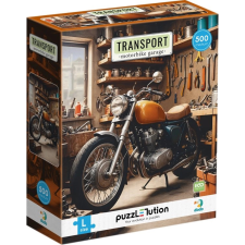 Puzzle Dodo Közlekedés: Motorkerékpáros Szett 500 Darab puzzle, kirakós