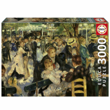  Puzzle Educa Baile en el Moulin De La Galette 3000 Darabok puzzle, kirakós
