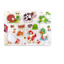 Puzzle fa bedugós állatok 72239 puzzle, kirakós