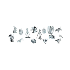  Puzzle, Fém, TimeForMachine, Deco KIT modell makett