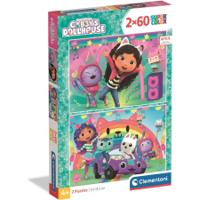 Puzzle Gábriel varázslatos háza: Örülj velünk 2x60 darab puzzle, kirakós