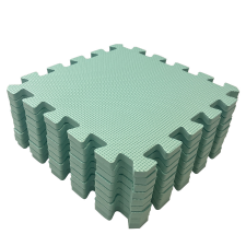  Puzzle habszivacs játszószőnyeg Light Green 90x90 cm játszószőnyeg