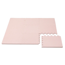 Puzzle habszivacs játszószőnyeg szegéllyel Light Pink 92x92 cm játszószőnyeg