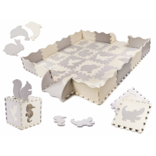  Puzzle habszivacs játszószőnyeg (szürke/ekrü) játszószőnyeg