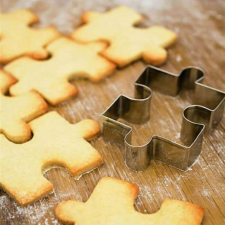 Puzzle keksz forma (4 db) konyhai eszköz