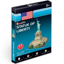 Puzzle Mini amerikai szabadság szobor 3D puzzle 14 x 16 x 19 cm puzzle, kirakós
