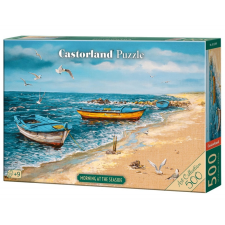 Puzzle Reggel a Tengernél - 500 Darabos puzzle, kirakós