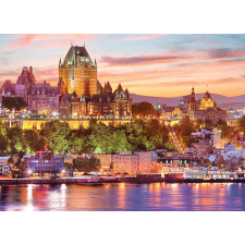 Puzzle Starý Québec Kanada 1000 darab - EUROGRAPHICS puzzle, kirakós