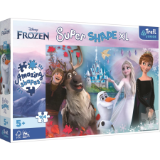 puzzle super shape xl jégvarázs 2: anna és elsa világában 104 darabos puzzle, kirakós