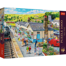 PUZZLE TREFL 1000 PRÉMIUM PLUSZ TEA TIME FALUSI ÁLLOMÁS puzzle, kirakós