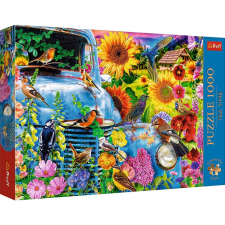 PUZZLE TREFL 1000 PRÉMIUM PLUSZ TEA TIME VIDÉKI ÉLET ÉNEKLŐ MADARAK puzzle, kirakós