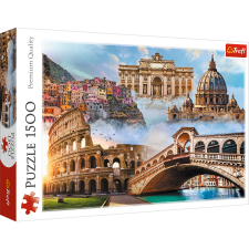 Puzzle,Trefl 1500. rejtvény – Kedvenc helyek: Olaszország Trefl 26203 puzzle, kirakós
