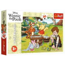 Puzzle,Trefl 30. rejtvény – Egy nap Micimackóval – Disney Micimackó, 18321 puzzle, kirakós
