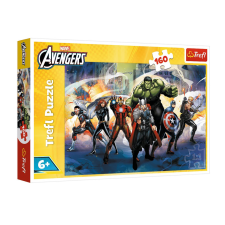 Puzzle,Trefl Puzzle – 160 – Superpowers – Disney Marvel The Avengers – Trefl 15428 puzzle, kirakós