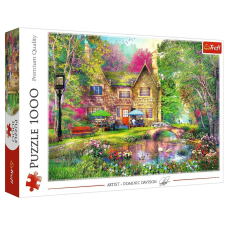Puzzle,Trefl Rejtvény - 1000 - Forest Haven Trefl 10861 puzzle, kirakós
