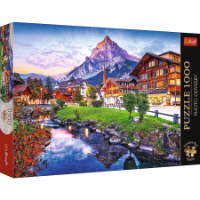 Puzzle,Trefl Rejtvény – 1000 Premium Plus – Photo Odyssey: Alpine Town – Trefl 10854 puzzle, kirakós