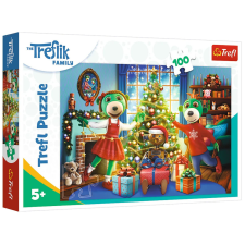 Puzzle,Trefl Rejtvény - 100 - XMAS Winter Trefliki - Trefl 16459 puzzle, kirakós